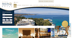 Desktop Screenshot of hotelmalin.com